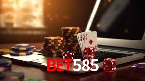 Interface do App bet585